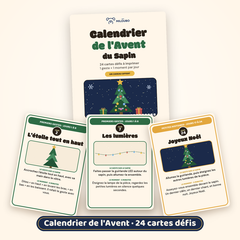 Calendrier de l’Avent · 24 activités du sapin