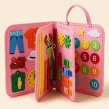 Busy Board rose, Le Coffret Éveil : 8 pages garnies