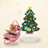 Le Cadeau Magique : sapin en feutrine + livre de +30 activités