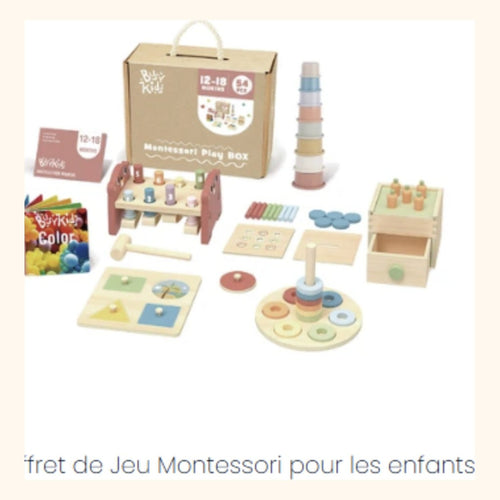 Coffret Montessori 54 pièces Miloubo