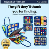 Le Coffret Éveil Miloubo bleu, 8 pages