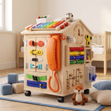 Maison d'activités à roulettes Miloubo dans une chambre