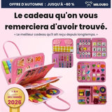 Le Coffret Éveil Miloubo rose, 8 pages