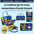 Livre d’activités Montessori Miloubo™ en feutre – L'Essentiel
