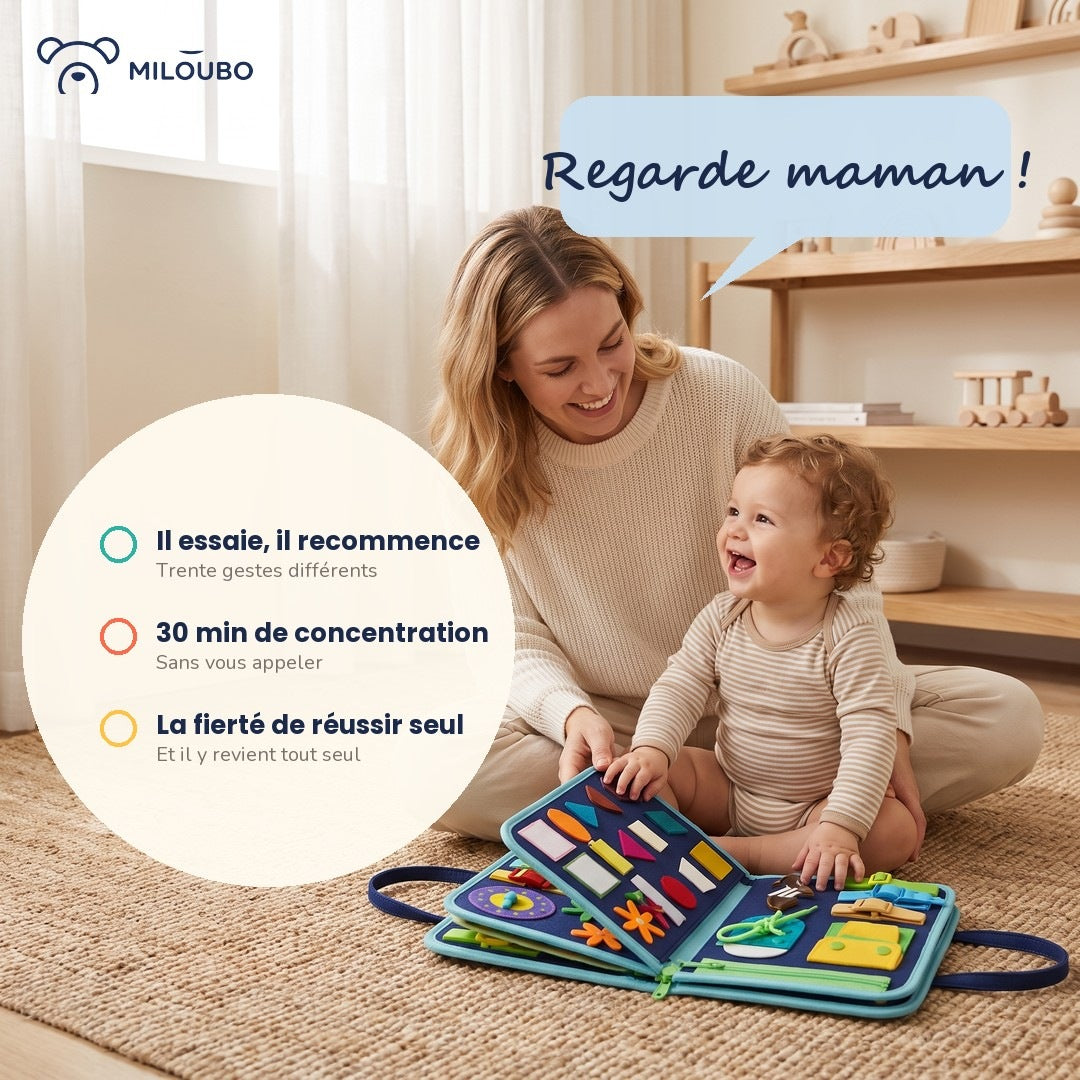 « Regarde maman » : il a réussi seul
