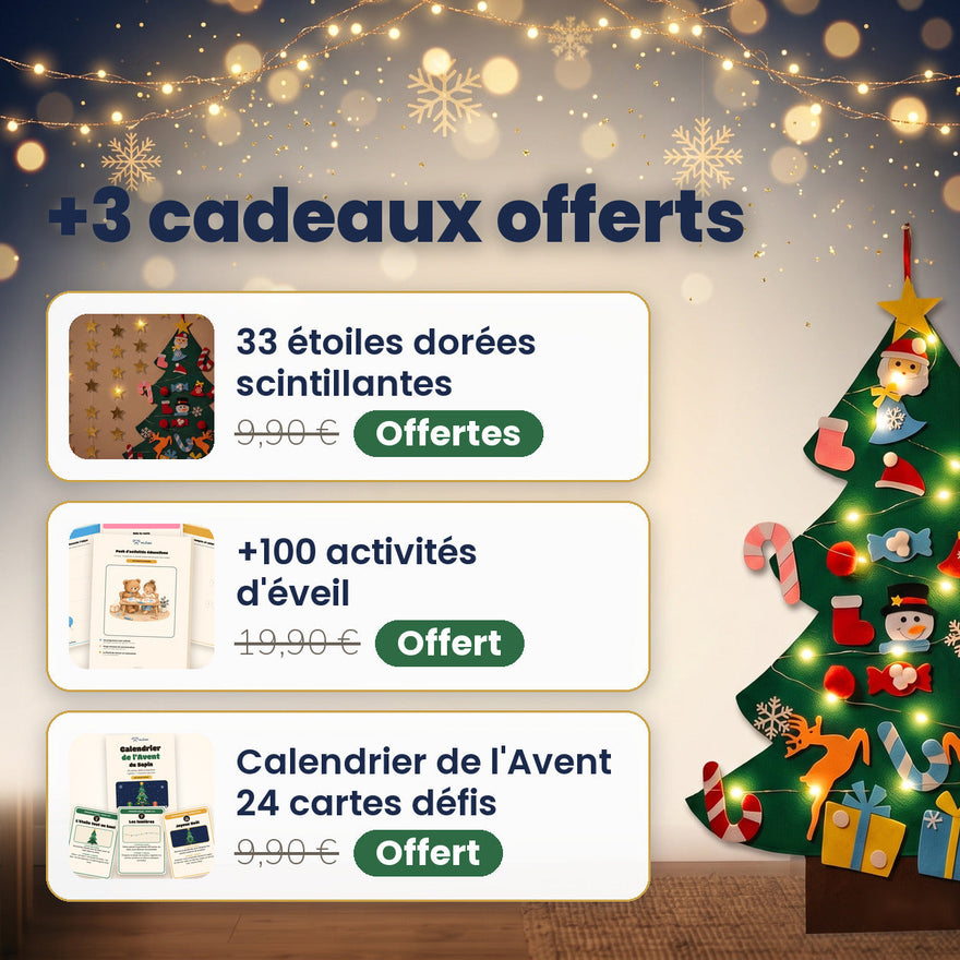 The felt Christmas tree