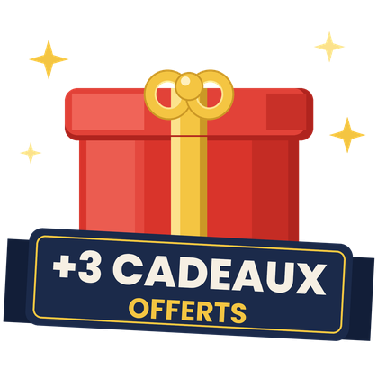 +3 CADEAUX OFFERTS